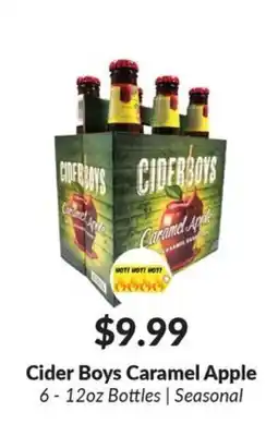 Woodman's Cider Boys Caramel Apple offer