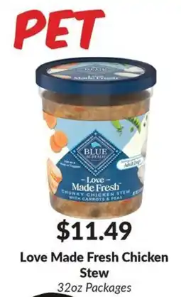 Woodman's Blue Buffalo Love Made Fresh Chicken Stew offer