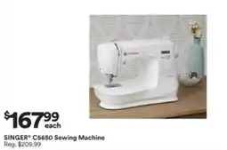 Michaels Singer C5650 Sewing Machine offer