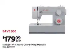 Michaels Singer 4411 Heavy-Duty Sewing Machine offer