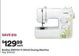 Michaels Brother SM1704 17-Stitch Sewing Machine offer