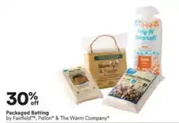 Michaels Packaged Batting by Fairfield™, Pellon® & The Warm Company® offer