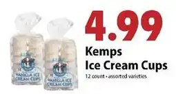 Festival Foods Kemps Ice Cream Cups offer
