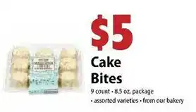 Festival Foods Cake Bites offer