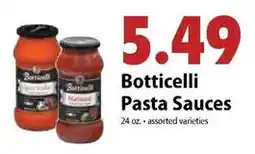 Festival Foods Botticelli pasta sauces offer