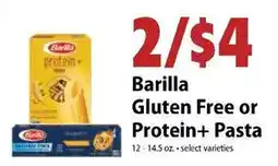 Festival Foods Barilla Gluten Free or Protein+ Pasta offer