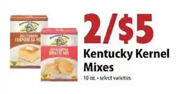 Festival Foods Kentucky Kernel Mixes offer