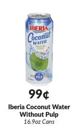 Woodman's Iberia Coconut Water offer