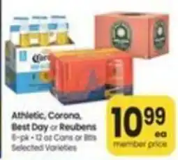 Safeway Athletic, Corona, Best Day or Reubens offer