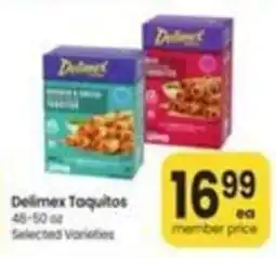 Safeway Delimex Taquitos offer