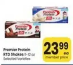 Safeway Premier Protein RTD Shakes offer