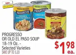 Ingles Markets Progresso or Old El Paso soup offer