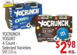 Ingles Markets Yocrunch Yogurt offer