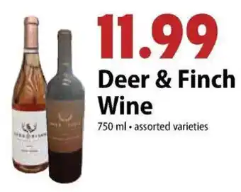 Festival Foods Deer & Finch Wine offer