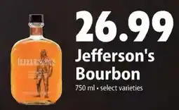 Festival Foods Jefferson's Bourbon offer