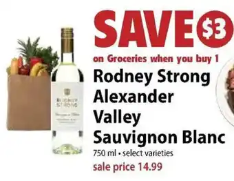 Festival Foods Rodney Strong Alexander Valley Sauvignon Blanc offer