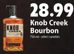 Festival Foods Knob Creek Bourbon offer