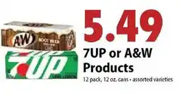 Festival Foods 7up or a&w products offer