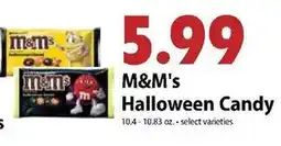 Festival Foods M&M's Halloween Candy offer
