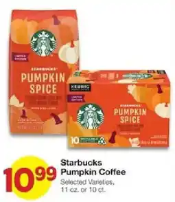 United Supermarkets Starbucks pumpkin coffee offer
