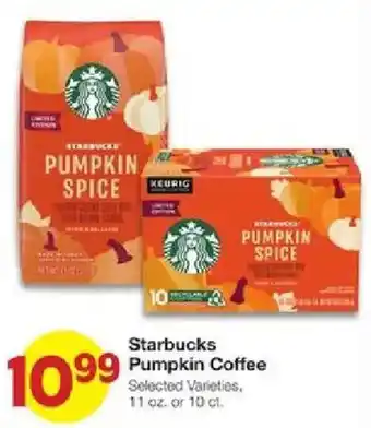 Starbucks pumpkin coffee