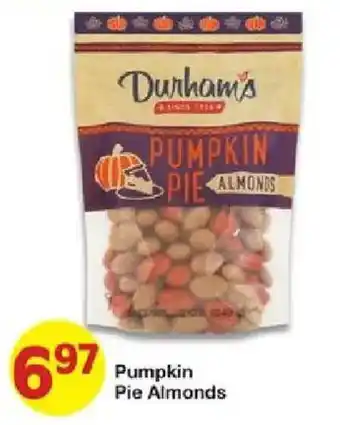 Durham's pumpkin pie almonds