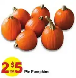 United Supermarkets Pie Pumpkins offer