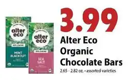 Festival Foods Alter Eco Organic Chocolate Bars offer