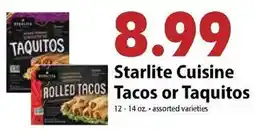 Festival Foods Starlite Cuisine Tacos or Taquitos offer