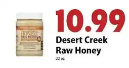 Festival Foods Desert Creek Raw Honey offer