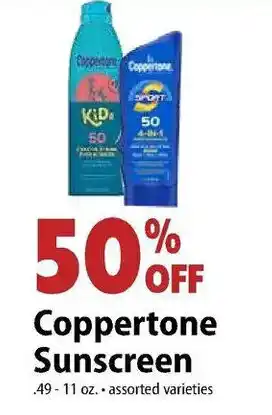 Coppertone Sunscreen
