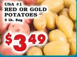 Foodland USA #1 red or gold potatoes offer