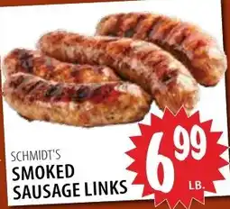 Karns Schmidt's smoked sausage links offer