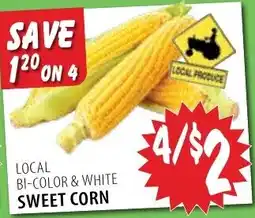 Karns Local bi-color & white sweet corn offer