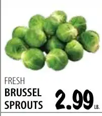 Karns Fresh brussel sprouts offer