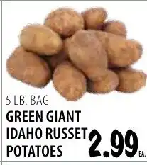 Karns Green Giant idaho russet potatoes offer