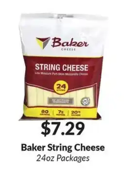 Woodman's Baker string cheese offer