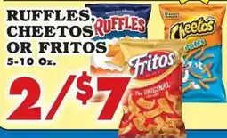 Foodland Ruffles, Cheetos or Fritos offer