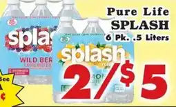 Foodland Pure Life Splash offer