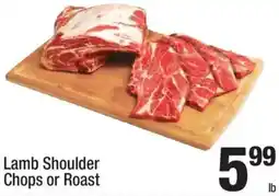 Super King Markets Lamb Shoulder Chops or Roast offer