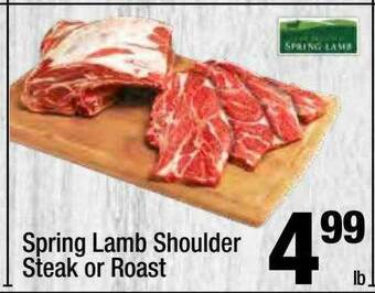 Super King Markets Spring Lamb Shoulder Steak Or Roast offer