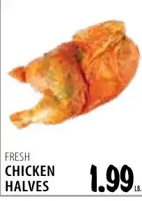 Karns Fresh Chicken Halves offer