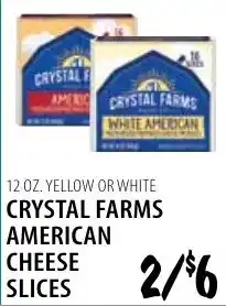 Karns Crystal Farms American Cheese Slices offer