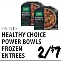 Karns Healthy Choice Power Bowls Frozen Entrées offer