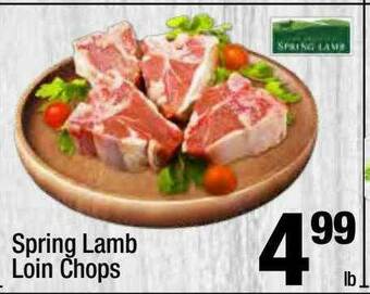 Super King Markets Spring Lamb Loin Chops offer