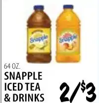 Karns Snapple Iced Tea & Drinks offer