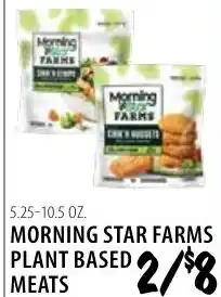 Karns Morning star farms plant based meats offer