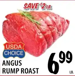 Karns Usda choice angus rump roast offer