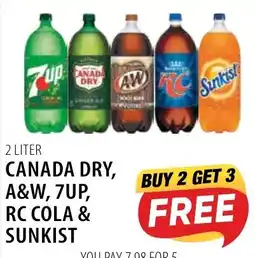 Karns Canada Dry, A&W, 7Up, RC Cola & Sunkist offer