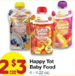 United Supermarkets Happy Tot Baby Food offer